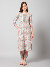 Printed Cotton Kurta Set
